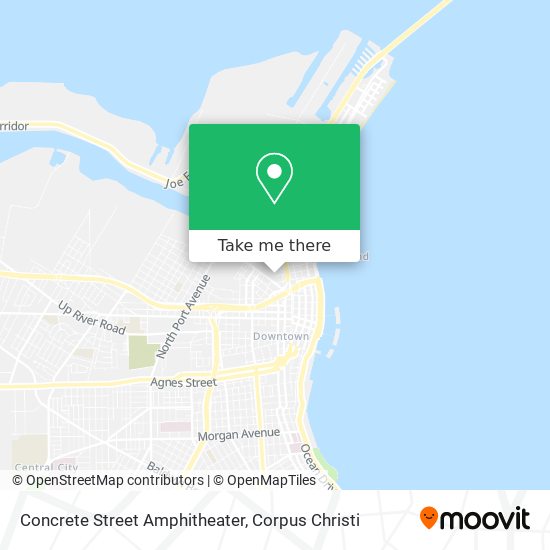 Concrete Street Amphitheater map