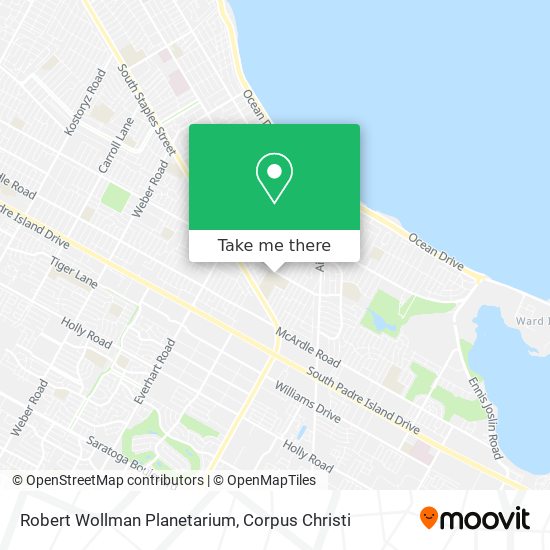 Mapa de Robert Wollman Planetarium