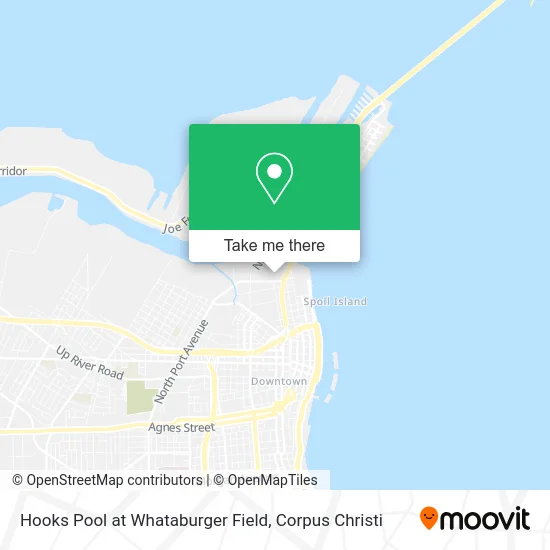 Hooks Pool at Whataburger Field map