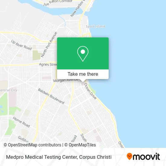 Medpro Medical Testing Center map