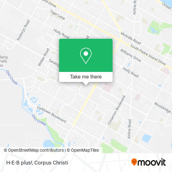Mapa de H-E-B plus!