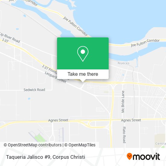 Mapa de Taqueria Jalisco #9