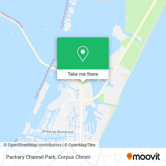 Packery Channel Park map