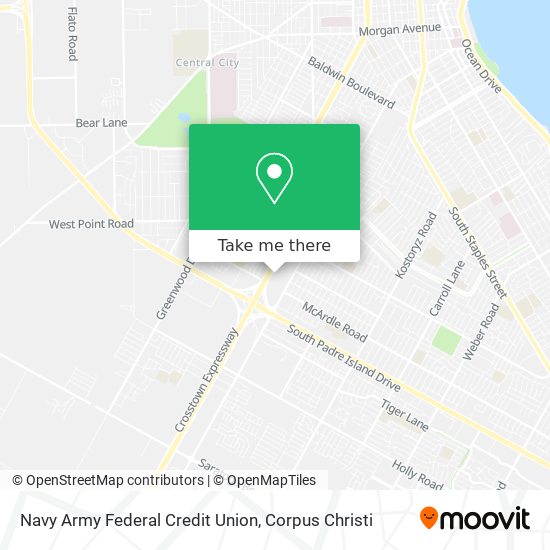 Navy Army Federal Credit Union map