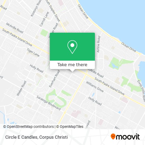 Mapa de Circle E Candles