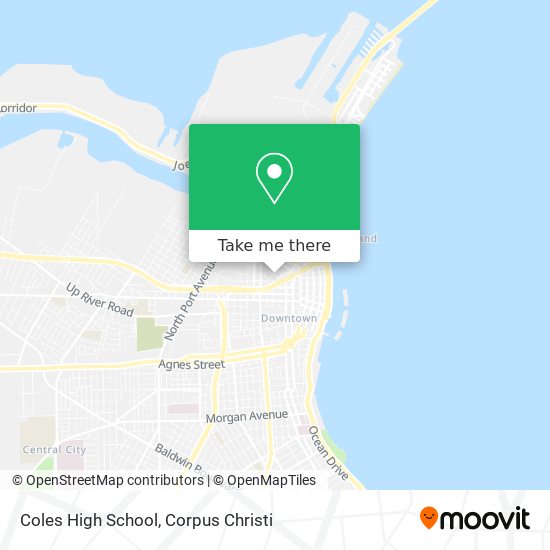 Mapa de Coles High School