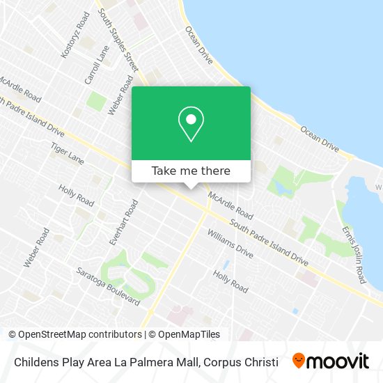 Mapa de Childens Play Area La Palmera Mall