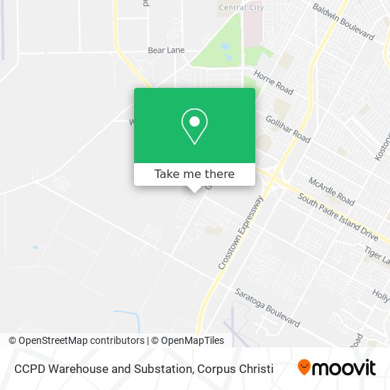 CCPD Warehouse and Substation map