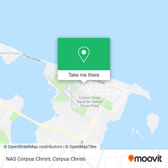 NAS Corpus Christi map