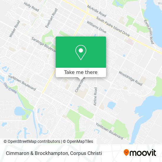 Cimmaron & Brockhampton map