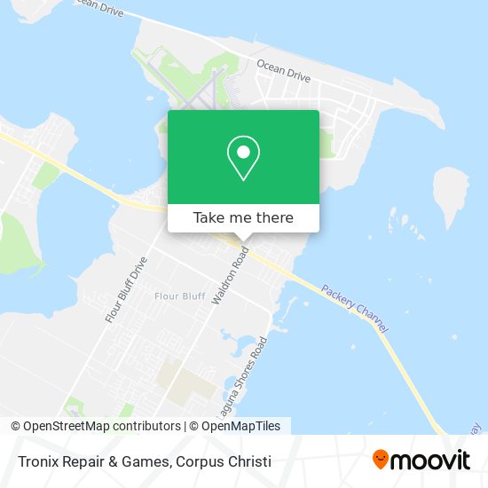 Tronix Repair & Games map