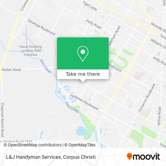 Mapa de L&J Handyman Services