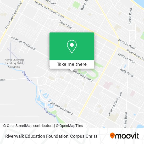 Mapa de Riverwalk Education Foundation