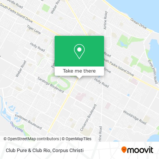 Club Pure & Club Rio map