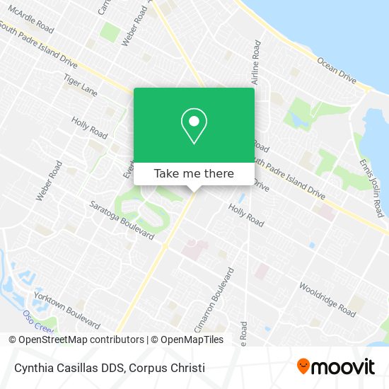 Mapa de Cynthia Casillas DDS