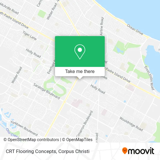 Mapa de CRT Flooring Concepts