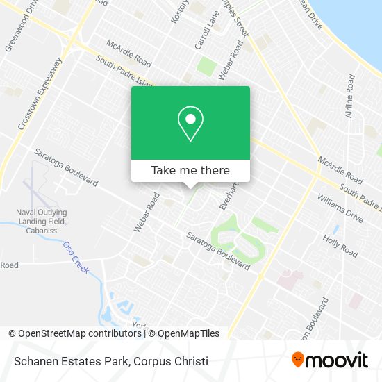 Schanen Estates Park map