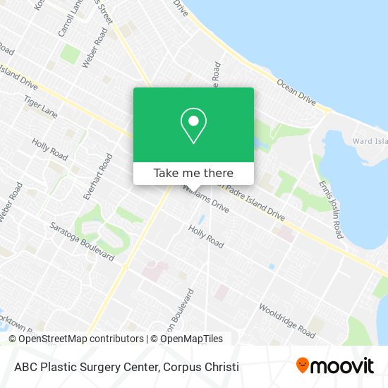 Mapa de ABC Plastic Surgery Center
