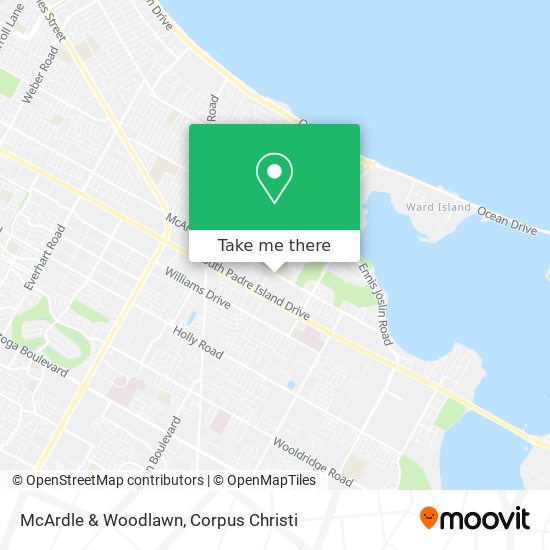 Mapa de McArdle & Woodlawn