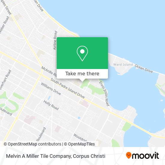 Melvin A Miller Tile Company map