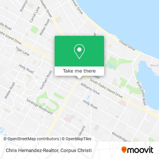 Chris Hernandez-Realtor map