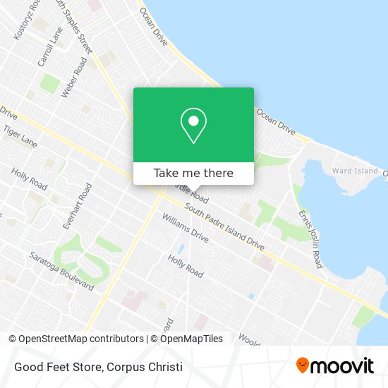Good Feet Store map