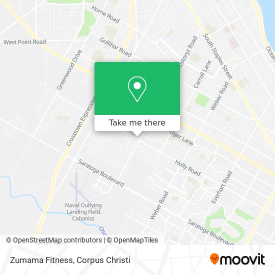Mapa de Zumama Fitness