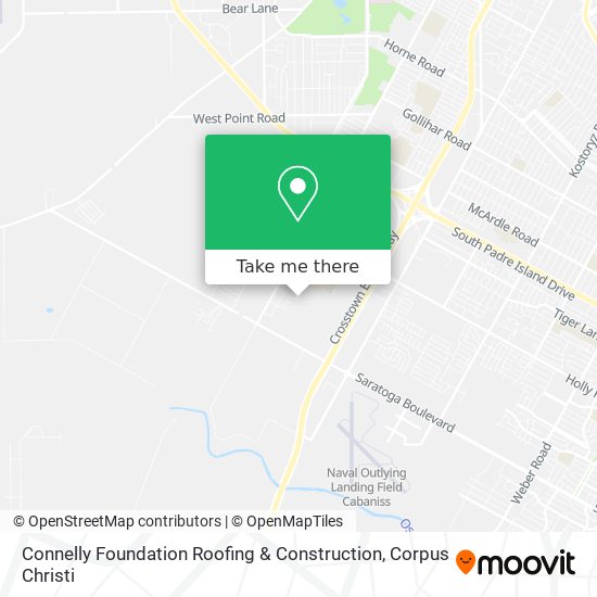 Connelly Foundation Roofing & Construction map