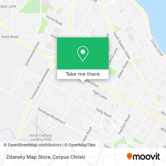 Zdansky Map Store map