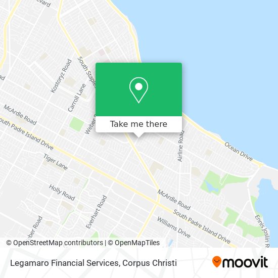 Legamaro Financial Services map