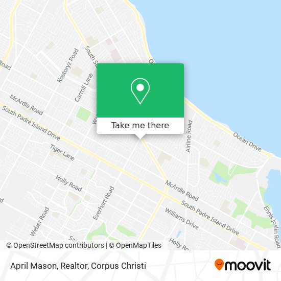 April Mason, Realtor map