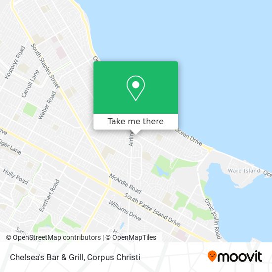 Mapa de Chelsea's Bar & Grill