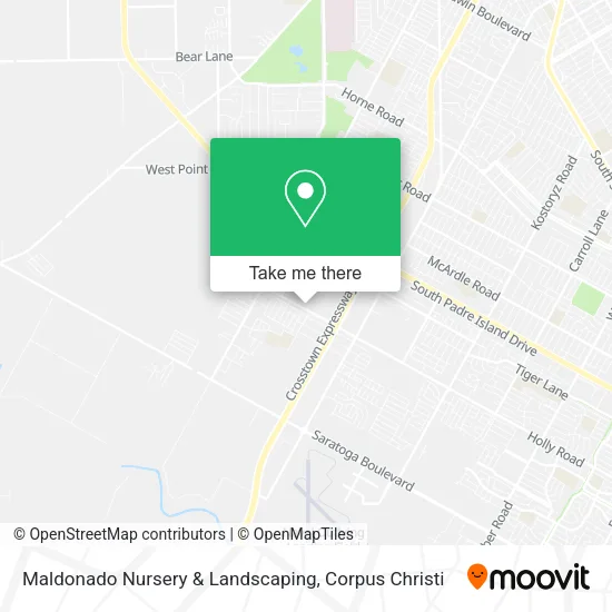 Mapa de Maldonado Nursery & Landscaping
