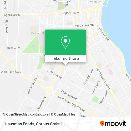 Mapa de Hausman Foods