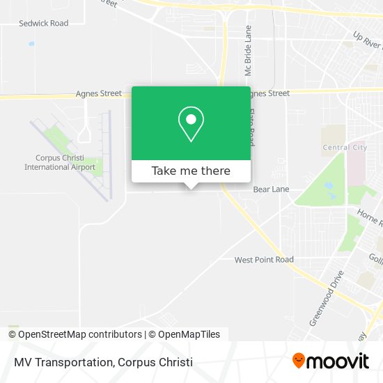 MV Transportation map