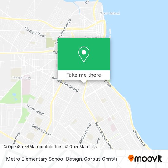 Mapa de Metro Elementary School-Design