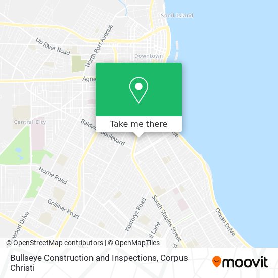 Mapa de Bullseye Construction and Inspections