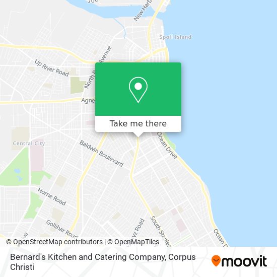 Mapa de Bernard's Kitchen and Catering Company