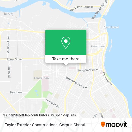 Taylor Exterior Constructions map