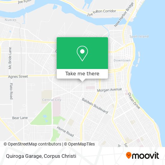 Mapa de Quiroga Garage