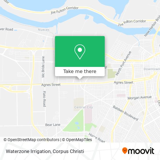 Waterzone Irrigation map