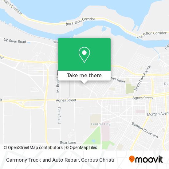 Carmony Truck and Auto Repair map
