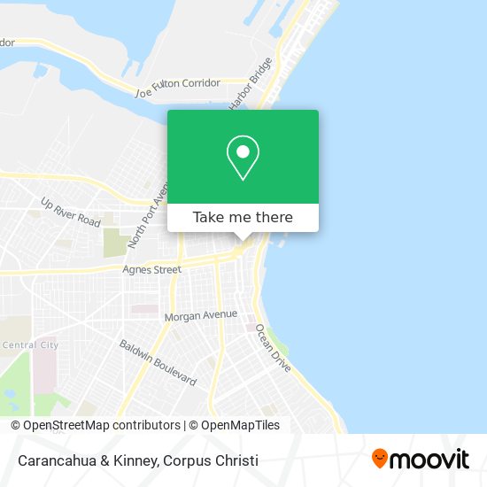 Mapa de Carancahua & Kinney