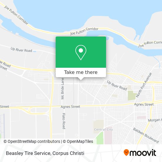 Beasley Tire Service map