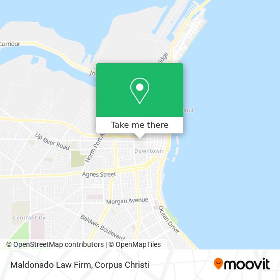 Maldonado Law Firm map