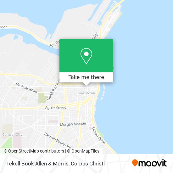 Tekell Book Allen & Morris map