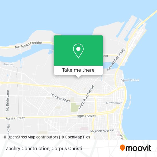 Zachry Construction map