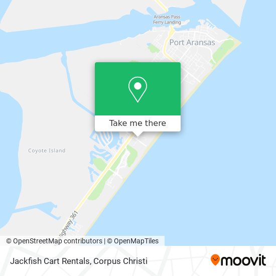 Jackfish Cart Rentals map