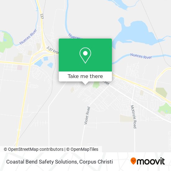 Coastal Bend Safety Solutions map