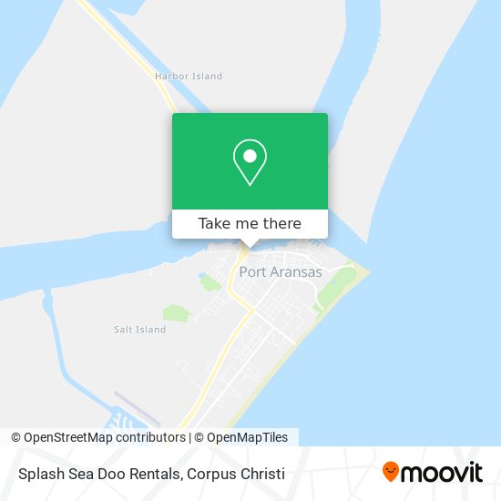 Splash Sea Doo Rentals map